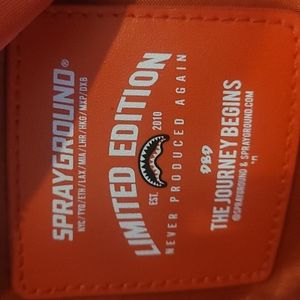 Limited Edition Sprayground Shark duffle bag